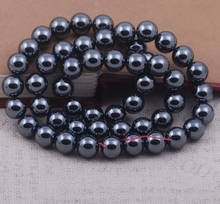 bracelet necklace+Free Shipping+Gift 10mm OM Black Hematite Loose ball Beads crystal  Findings Fit DIY Bracelet Necklace h5d4 2024 - buy cheap