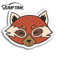 Jump Time   Red Panda Bear Cute Vinyl Stickers Sticker Laptop Luggage Gift Car Assessoires Window Decals Car Wrap DIY 2024 - buy cheap