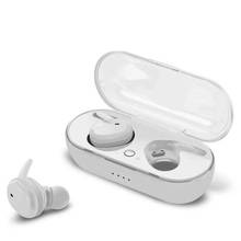 Auriculares intrauditivos TWS4 inalámbricos con Bluetooth 5,0, audífonos Y30 con cancelación de ruido, sonido estéreo 3D, música para todos los teléfonos inteligentes 2024 - compra barato