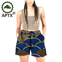 African Clothing For Women Ankara Style Short Pants Cute Wax Pure Cotton Loungewear Above Knee Fashion Lady Loose Casual Batik 2024 - buy cheap