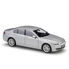 WELLY 1:24 BMW 535i grey  car alloy car model simulation car decoration collection gift toy Die casting model boy toy 2024 - buy cheap