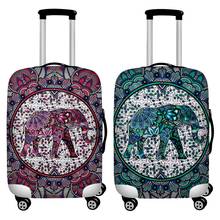 Suitcase Protective Covers Elastic Mandala Elephant Print Travel Lugggage Cover Waterproof 18-32inch Baggage Dust Covers Zipper 2024 - buy cheap