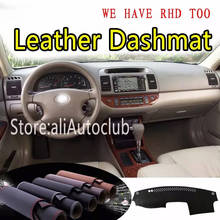 For Toyota Camry XV30 2002-2006 Leather Dashmat Dashboard Cover Pad Dash Mat SunShade Carpet Cover car stlying 2003 2004 2005 2024 - buy cheap