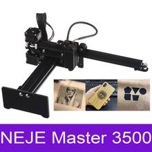 NEJE MASTER 3500mw Portable DIY Laser Engraving Cutter Machine Mini Desktop Laser Engraver Printer Router Windows Mac Android 2024 - buy cheap