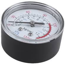 Round 0-180 psi 1m 1/4BSP Diameter Dial Comparator Air Manometer, Black 2024 - buy cheap