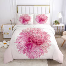 Jogo de cama de luxo 3d hd impresso edredon capa de travesseiro edredon cobertor capa de cama queen/king flores rosas 2024 - compre barato
