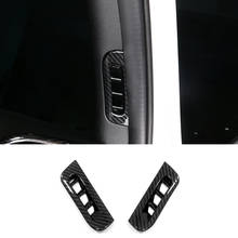 For Jeep Grand Cherokee 2014 2015 2016 2017 ABS Carbon Fibre Car Front A-Pillar Air Outlet Decoration Cover Trim Accessories 2024 - buy cheap