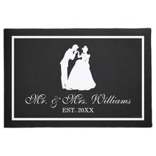 Personalized customization Name and Prince Charming | Mr. & Mrs. Doormat Floor Door Mat Machine Washable Non Slip Mats Bathroom 2024 - buy cheap