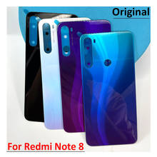 10Pcs/Lot，Battery Back Cover Glass Case Rear Door Replacement Housing For Xiaomi Redmi Note 8 Pro With Logo With Adhesive Glue 2024 - buy cheap
