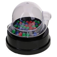 Премиум мини Электрический Lucky Digital Picker + цветной шар, вечерние игровые мячи для бинго, бара, клуба, ресторана, кафе, игровые принадлежности 2024 - купить недорого