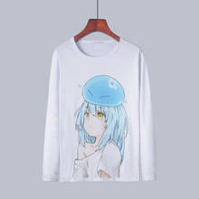 That Time I Got Reincarnated as a Slime T-shirt Rimuru Tempest Print Long Sleeve Tops Casual Tees Unisex Spring Autumn t-shirts 2024 - buy cheap