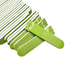 10Pcs Mini Small Nail File Set Green Frog Shaping Buffing UV Gel Nails File Buffer Block Manicure Nail Art Tool Accessory 2024 - buy cheap