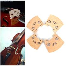 1pc Violin Bridge 1/4 1/2 3/4 4/4 Music Instrument Violin Fiddle Bridge Wooden Fitting new 2024 - buy cheap