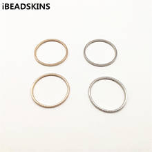 New arrival! 25mm 100pcs ring shape charm for stud earrings,earrings accessories,Earring parts hand Made earring making 2024 - buy cheap