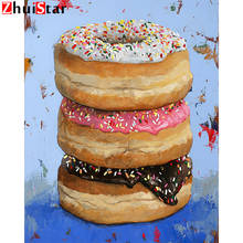 Rhinestone 5D DIY Diamond Painting Donut Cross Stitch Square Diamond Mosaic Art Pattern Diamond Embroidery Home Decor ZWQ 2024 - buy cheap