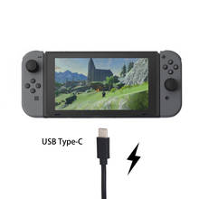 1,8 м usb кабель для зарядки для Nintendo Switch NS NX игровая консоль зарядное устройство для передачи данных кабель питания type-C для Nintendo Switch NS аксессуары 2024 - купить недорого