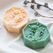 Hand holding rose shape DIY Handmade Soap Silicone Mold for Soap Making DIY Easter Gifts Party Favors 2024 - buy cheap