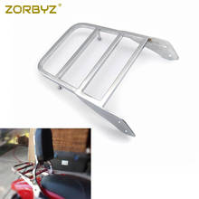 ZORBYZ Motorcycle Chrome Steel Sissy Bar Luggage Rack For Yamaha VStar 400 650 1100 Classic V-Star 2024 - buy cheap