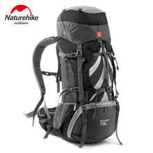 Naturehike ao ar livre 70l grande capacidade escalada mochila saco de acampamento caminhadas mochilas mochila ao ar livre profissional 2024 - compre barato