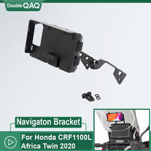 2020 NEW Motorcycle Accessories Bracket GPS Board Bracket Mobile Phone Holder USB For HONDA CRF1100L Africa Twin CRF 1100 L 2024 - buy cheap