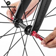 ROCKBROS Mtb Road Bike Cycling Lever Skewers Quick Release Hub MTB Bike Cycling Lever Skewer Bicycle Wheel Hub Skewers Bike Part 2024 - buy cheap