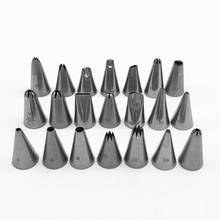 Stainless Steel Small Size Decorating Nozzle Icing Tube Pastry Tips Fondant Cake Decorating Sugarcraft Tools 2024 - buy cheap
