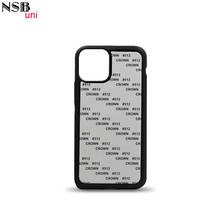 NSB uni For iphone 11 Pro / 5.8 Blank 2D Sublimation TPU Cell Phone Cases DIY Printing Rubber Back Protective Cover 2024 - купить недорого