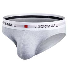 Jockmail ropa interior hombre Sexy Men Underwear Briefs Men Underpants Cueca U Pouch Male Panties Mens briefs Gay Underwear Hot 2024 - buy cheap