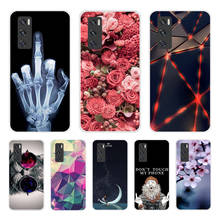 Para vivo v20/v20 se caso silicone preto macio bonito natal volta capa para vivo v20 pro/y20 caso tpu funda para vivov20 v 20 2024 - compre barato