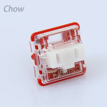 Kailh low profile Switch Chocolate Mechanical Keyboard Switch RGB SMD  white stem linear hand feeling Red Rro switch 2024 - buy cheap