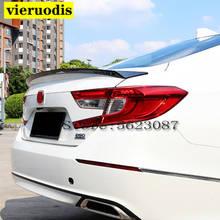 Para honda accord 2018 10th cauda do carro asa decoração de alta qualidade abs plástico pintura cor tronco traseiro spoiler 2024 - compre barato