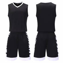 Conjunto de camisetas de baloncesto para hombre y mujer, conjunto de ropa transpirable y personalizada, uniforme deportivo, pantalones cortos 2024 - compra barato