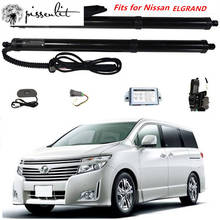 Se adapta a Nissan ELGRAND Caccessorie, puerta trasera eléctrica inteligente, varilla de soporte de maletero de coche modificada, interruptor de puerta trasera de elevación 2024 - compra barato