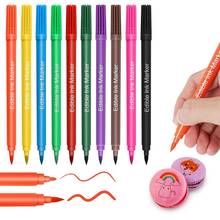 DIY Food Coloring Marker Edible Hook Line Drawing Pens Food Grade Edible Markers For Fondant Cookies Cookies Safe Food Decor 2024 - buy cheap