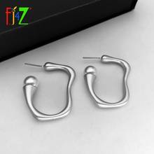 F.J4Z Hot Irregular Earrings for Women Classic Stud Earrings Vintage Girl's Pearl Earring Jewelry Accessories dropship 2024 - buy cheap