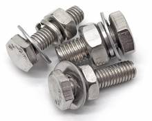 M6 M8M10 304 Stainless Steel Outer Hexagon Screw Nut Set Large Full Extended Full Thread Outer Hexagon Bolt 2024 - купить недорого