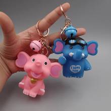 Squeezing Call Dumbo Keychain Cartoon Disney Figure Collection Model Key Chain Bag Pendant Toys for Children Christmas Gifts 2024 - buy cheap