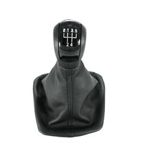 Black Cap For Skoda Octavia A5 A6 MK2 2009 2010 2011 2012 2013 New 5 Speed Car Gear Stick Shift Knob With Leather Boot 2024 - buy cheap