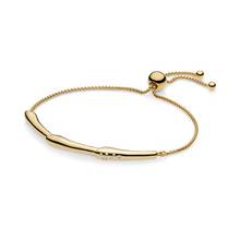 Baofu новый оригинальный браслет из стерлингового серебра 925 пробы, регулируемый браслет из золотого бамбука, подходит для женщин, сделай сам, модные ювелирные изделия 2024 - купить недорого