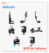 BaRuiLe 20pcs Wifi Flex Cable for iPhone 5s 6 6S Plus X XS Antenna Network Signal Ribbon Replacement Parts for iphone 7 8 XR XSM 2024 - buy cheap