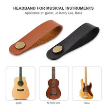 Leather Strap Holder Button Belts Music Lovers Playing Safe Lock Electric Guitar Accessories for Bass Ukulele 2024 - buy cheap