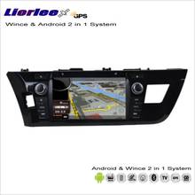 For Toyota Corolla 2014-2017 Car Android Multimedia Radio CD DVD Player GPS Navigation Audio Video Stereo System 2024 - buy cheap