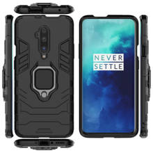 Capa de proteção para oneplus 7t pro, capa com anel de dedo, armadura, capa para oneplus 7t pro 2024 - compre barato