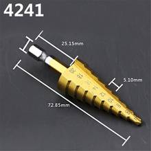 Z&Y Step Cone Drill Bit Set Countersink Hole Large HSS 4241 Steel Titanium 4 - 20mm Set Piece Origin 2024 - buy cheap