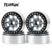 YEAHRUN-LLANTAS Beadlock de aluminio de 1,9 pulgadas, 4 unids/set/juego, para RC 1/10 Crawler Truck SCX10 D90 D110 CC01 2024 - compra barato