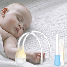Aspirador nasal para bebês em forma de u, sucção de silicone + pp, segurança contra refluxo, limpeza de nariz, palha macia, conjunto de cuidados infantis 2024 - compre barato