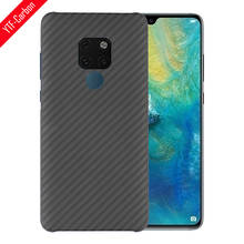 YTF-carbon Real carbon fiber cases For Huawei Mate 20 Case aramid fiber Phone cover light thin Protective shell Mate 20 2024 - buy cheap