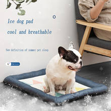 Colchoneta refrescante para perros, colchón de hielo para cachorros, camas para perros grandes y pequeños, de verano 2024 - compra barato