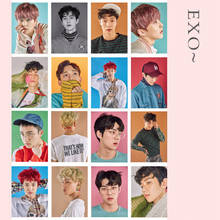 16PCS EXO Character star expression pretty boys Scrapbooking Stickers Decorative Sticker DIY Photo Albums 2024 - buy cheap