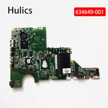 Hulics Original For HP compaq CQ42 G42 CQ62 G62 634649-001 laptop motherboard DAAX1JMB8C0 i3-350M cpu HD6370M 512MB GPU 2024 - buy cheap